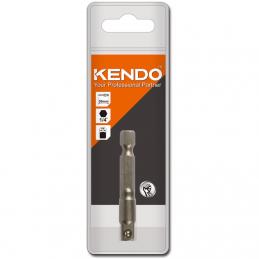 KENDO-25200104-ก้านต่อหัวลูกบ๊อก-1-4นิ้ว-×-50mm